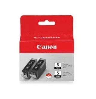 CANON-INK-PGI-5 BK TWIN PACK-IP3300/IP4200/IP4300/IP5200/IP5300/IP6600D/IP6700D/MP500/MP800/IX4000/IX5000/MP970- YIELD 520 PAGES - Guards On Duty Shop & Security Guards