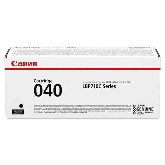 CANON-TONER-CRG 040 BK-LBP712CX / LBP710CX - YIELD 6 300 - Guards On Duty Shop & Security Guards
