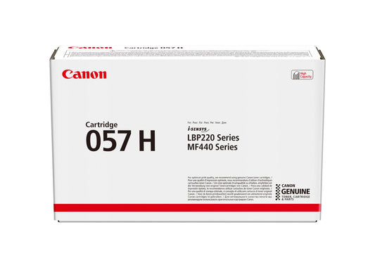CANON-TONER- CRG 057 H BK-LBP233DW / LBP226DW / LBP228X / MF443DW / MF445DW / MF446X / MF449X - YIELD 10 000 - Guards On Duty Shop & Security Guards