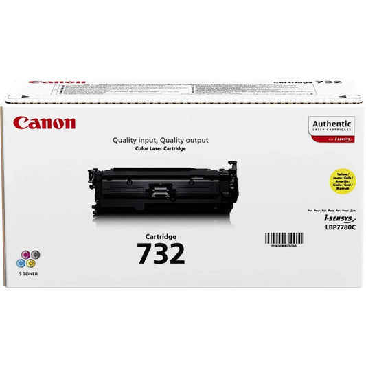CANON-TONER-CRG 732 Y-LBP7780CX - YIELD 6 400 - Guards On Duty Shop & Security Guards
