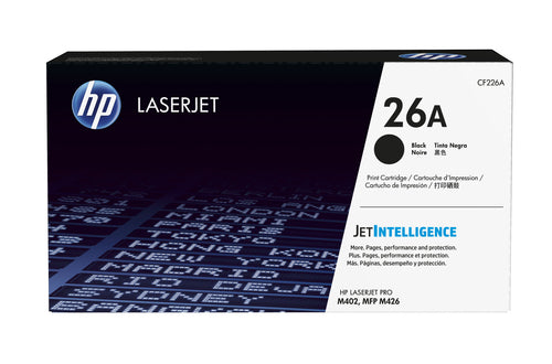 HP 26A BLACK LASERJET M402/MFP M426 TONER CARTRIDGE - Guards On Duty Shop & Security Guards