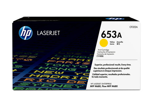 HP 653A YELLOW TONER CARTRIDGE - Guards On Duty Shop & Security Guards