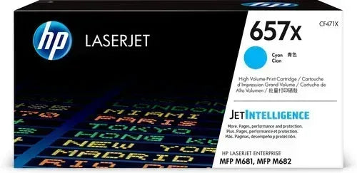 HP 657X HIGH YIELD CYAN ORIGINAL LASERJET TONER Guards On Duty Security