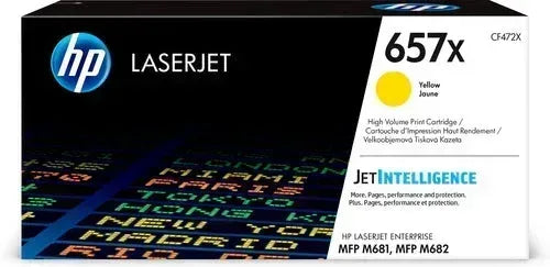 HP 657X HIGH YIELD YELLOW ORIGINAL LASERJET TONER Guards On Duty Security