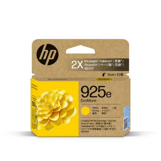 HP 925E EVOMORE YELLOW ORIGINAL INK CARTRIDGE - Guards On Duty Shop & Security Guards