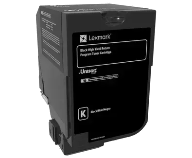 LEXMARK CS/CX725 BLACK RETURN 20K CARTRIDGE - Guards On Duty Shop & Security Guards