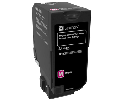 LEXMARK CS720,CS/CX725 MAGENTA RETURN 7K CARTRIDGE - Guards On Duty Shop & Security Guards