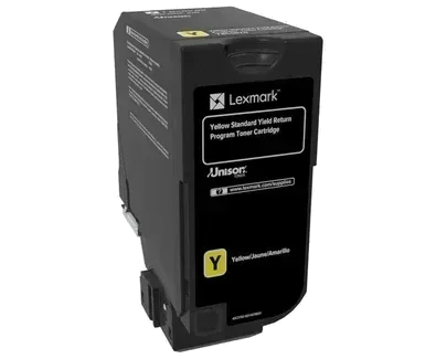 LEXMARK CS720,CS/CX725 YELLOW RETURN 7K CARTRIDGE - Guards On Duty Shop & Security Guards