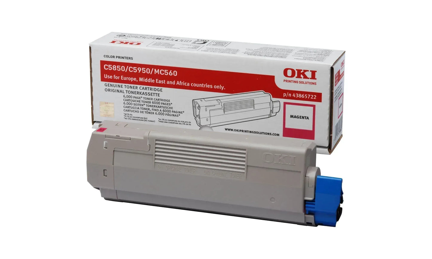 OKI MAGENTA TONER (43865722)(43865742) - Guards On Duty Shop & Security Guards