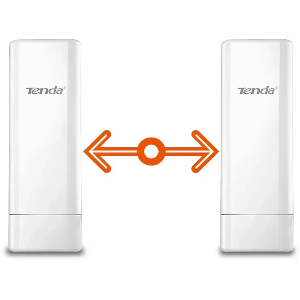 TENDA OUTDOOR CPE,2.4GH 150MBPS 5KM POINT TO POINT Guards On Duty Security