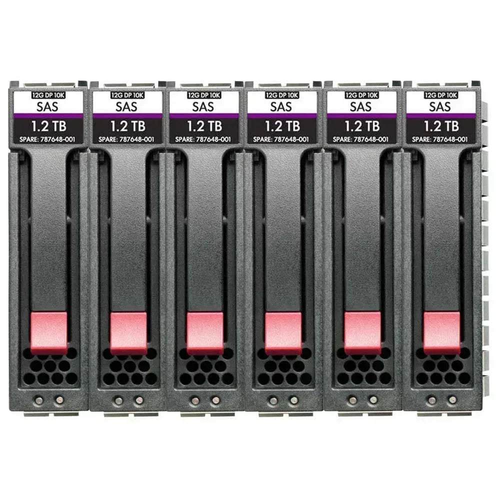 HP MSA 5.4TB SAS 12G ENTERPRISE 15K SFF (2.5IN) M2 3YR WTY 6-PACK HDD BUNDLE - Guards On Duty Shop & Security Guards