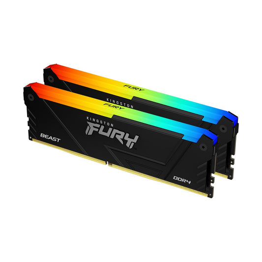KINGSTON 32GB 3200MT/S DDR4 CL16 DIMM (KIT OF 2) FURY BEAST RGB - Guards On Duty Shop & Security Guards