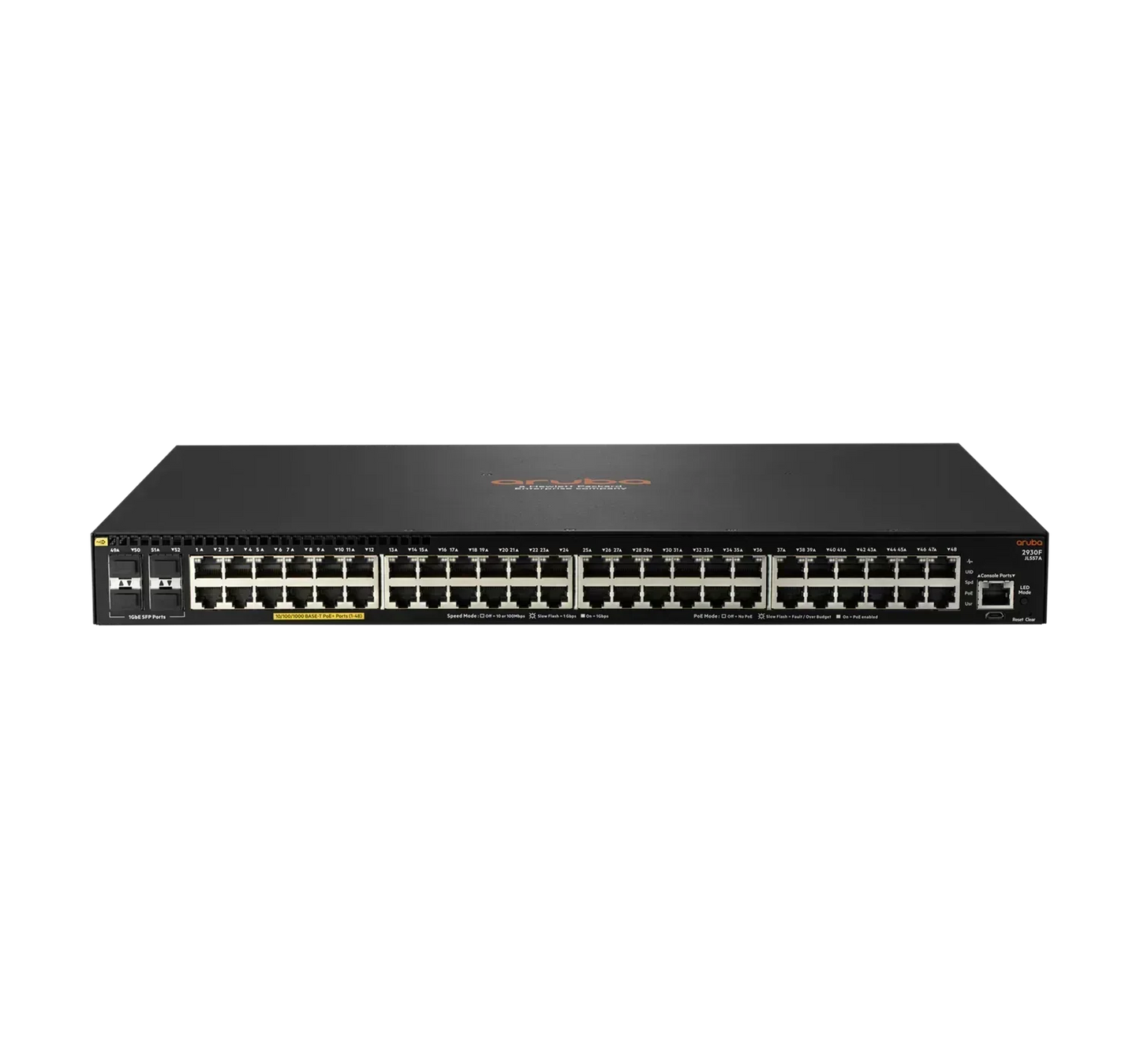 ARUBA 2930F 48GPOE+4SFP 740W SWCH - Guards On Duty Shop & Security Guards