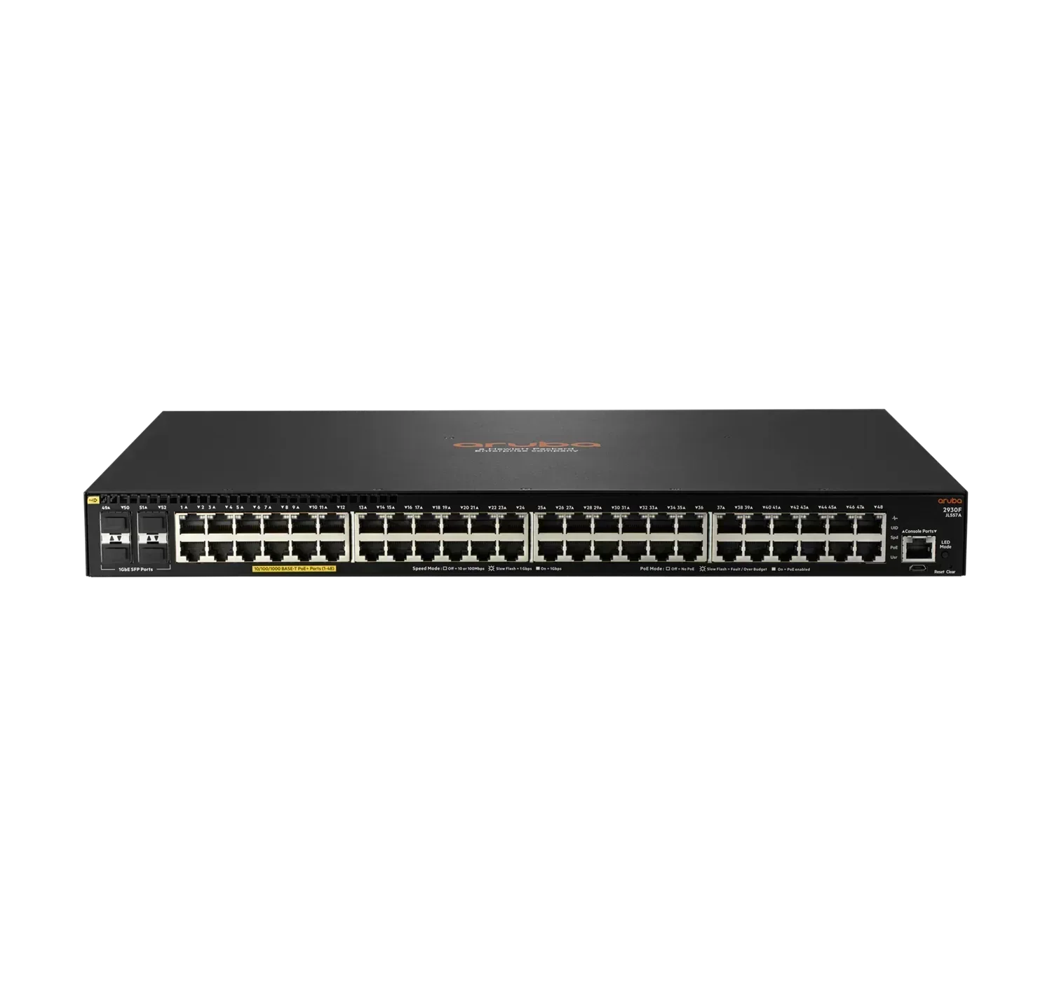 ARUBA 2930F 48GPOE+4SFP 740W SWCH - Guards On Duty Shop & Security Guards