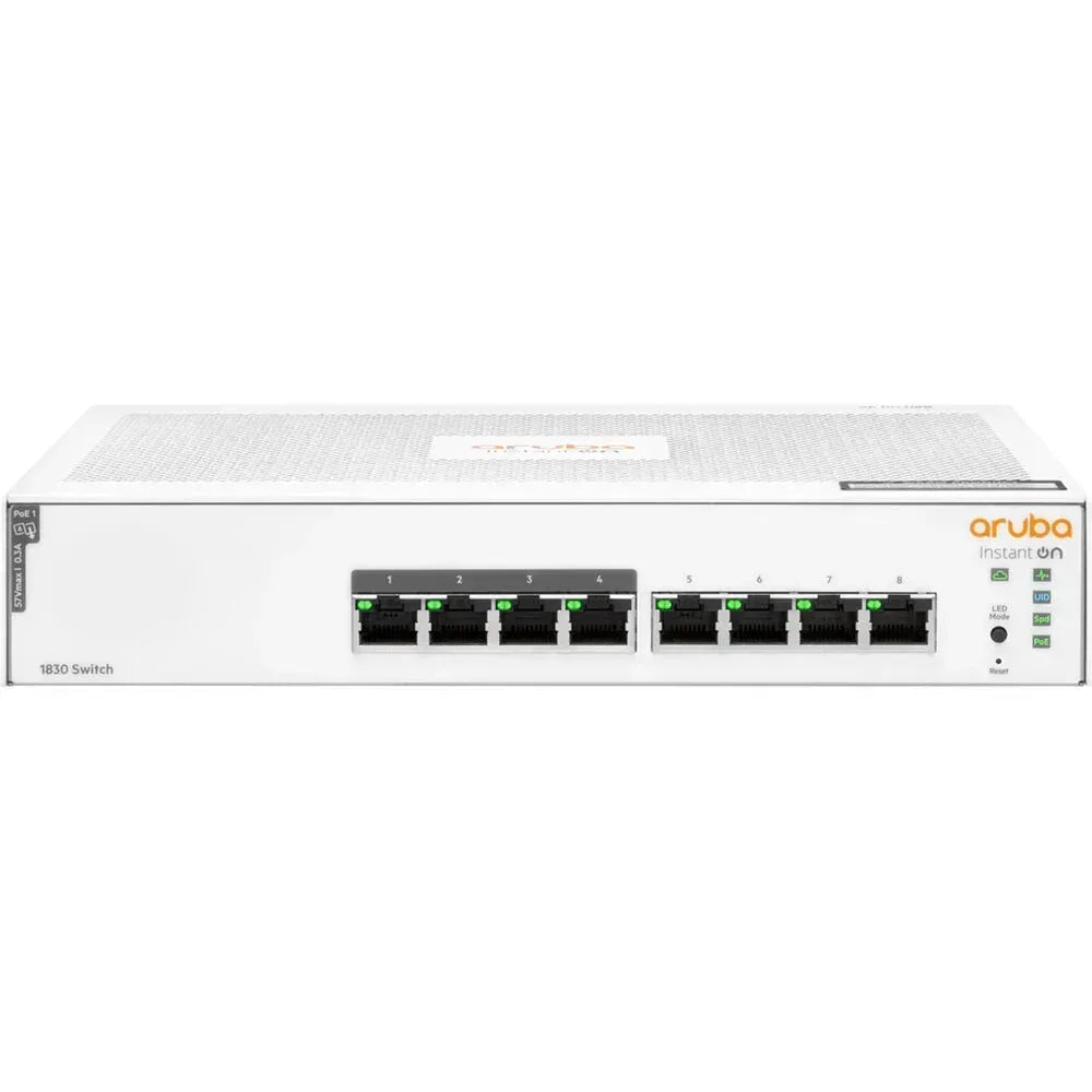 ARUBA ION 1830 8G 4P CLASS4 POE 65W SWITCH - Guards On Duty Shop & Security Guards