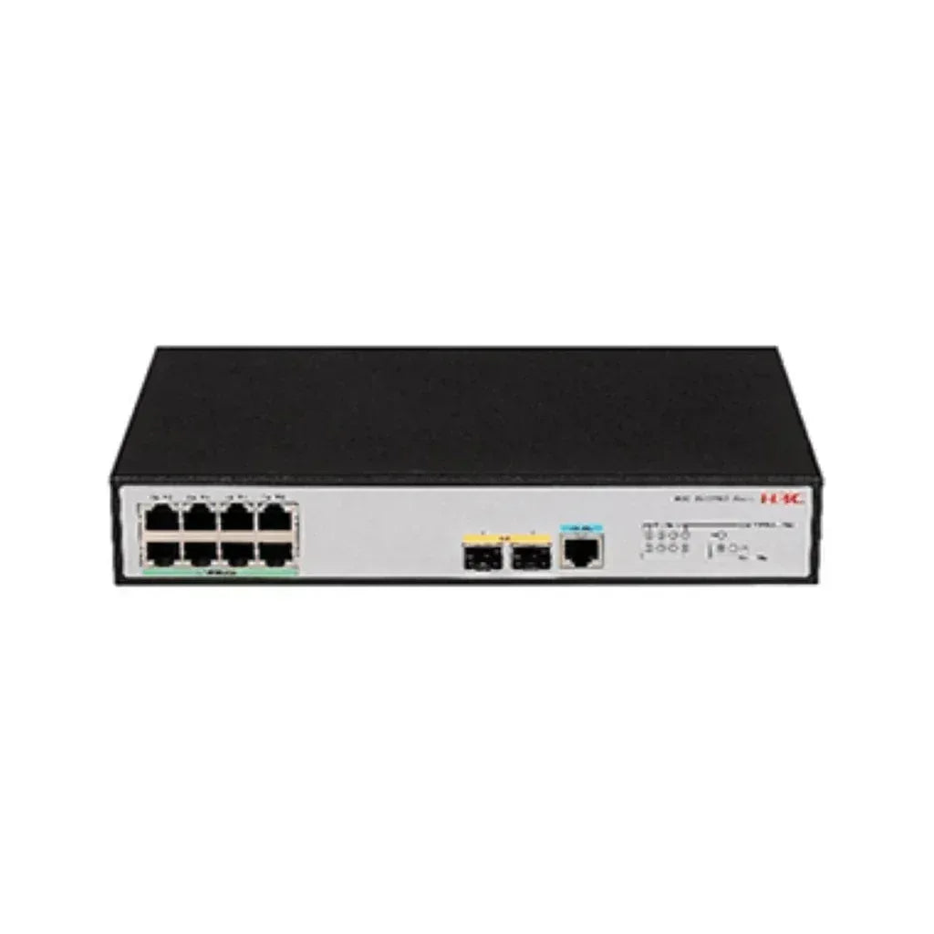 H3C S5120V3-10P-PWR-LI L2 ETHERNET SWITCH WITH 8*10/100/1000BASE-T POE+ PORTS (AC 125W) AND 2*1000BASE-X SFP PORTS,(AC) - Guards On Duty Shop & Security Guards