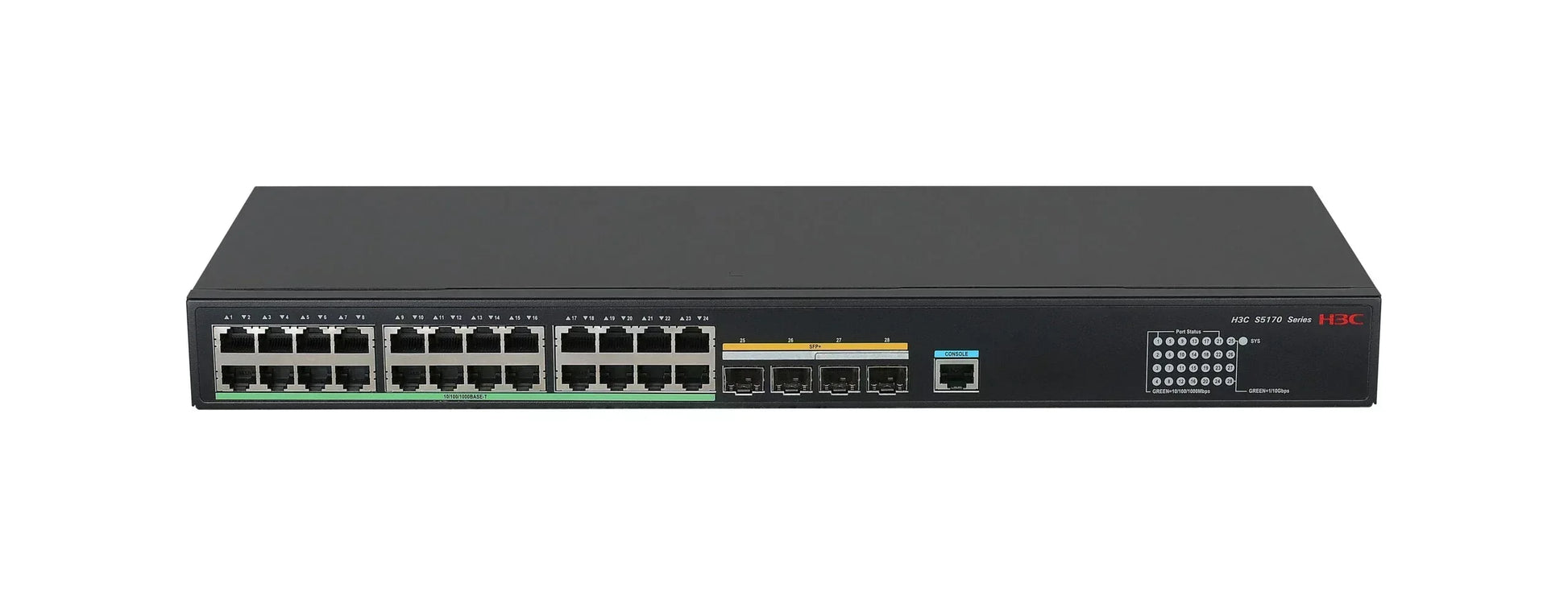 H3C S5170-28S-EI L2 ETHERNET SWITCH - Guards On Duty Shop & Security Guards