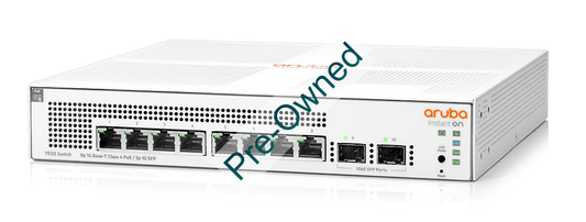 HP ARUBA ION 1930 8G POE 2SFP 124W SWITCH - Guards On Duty Shop & Security Guards