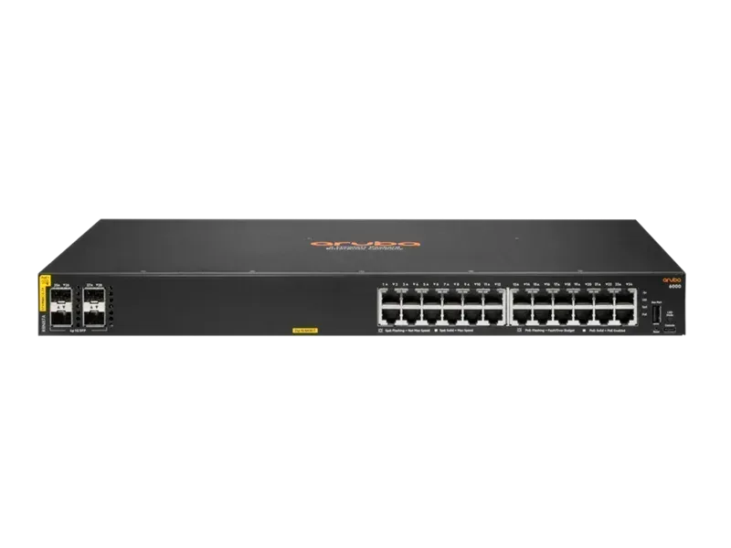 HPE ARUBA 6000 24G 4SFP MANAGED POE SWITCH - Guards On Duty Shop & Security Guards