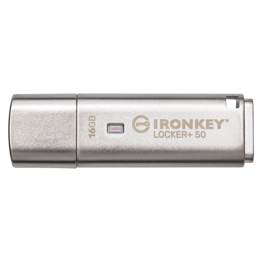 KINGSTON 16GB IRONKEY LOCKER PLUS 50 AES ENCRYPTED USBTOCLOUD - Guards On Duty Shop & Security Guards