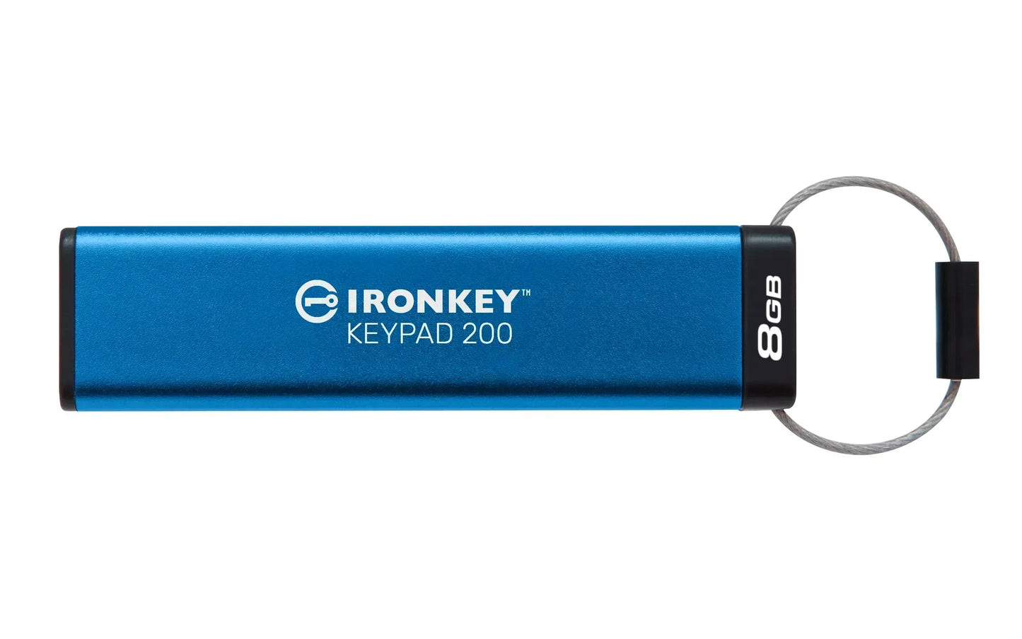 KINGSTON 8GB IRONKEY KEYPAD 200, FIPS 140-3 LVL 3 (PENDING) AES-256 ENCRYPTED) - Guards On Duty Shop & Security Guards