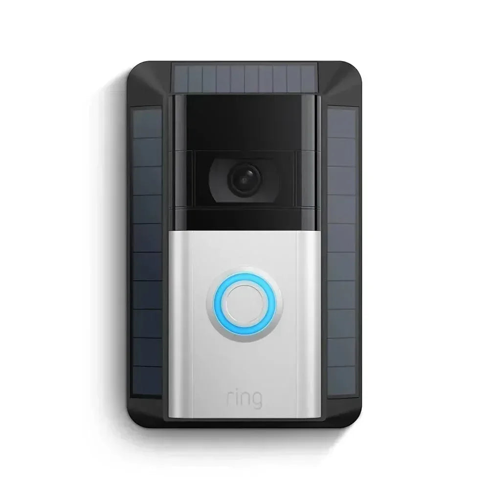 RING BATTERY VIDEO DOORBELL SOLAR CHARGER - Guards On Duty Shop & Security Guards