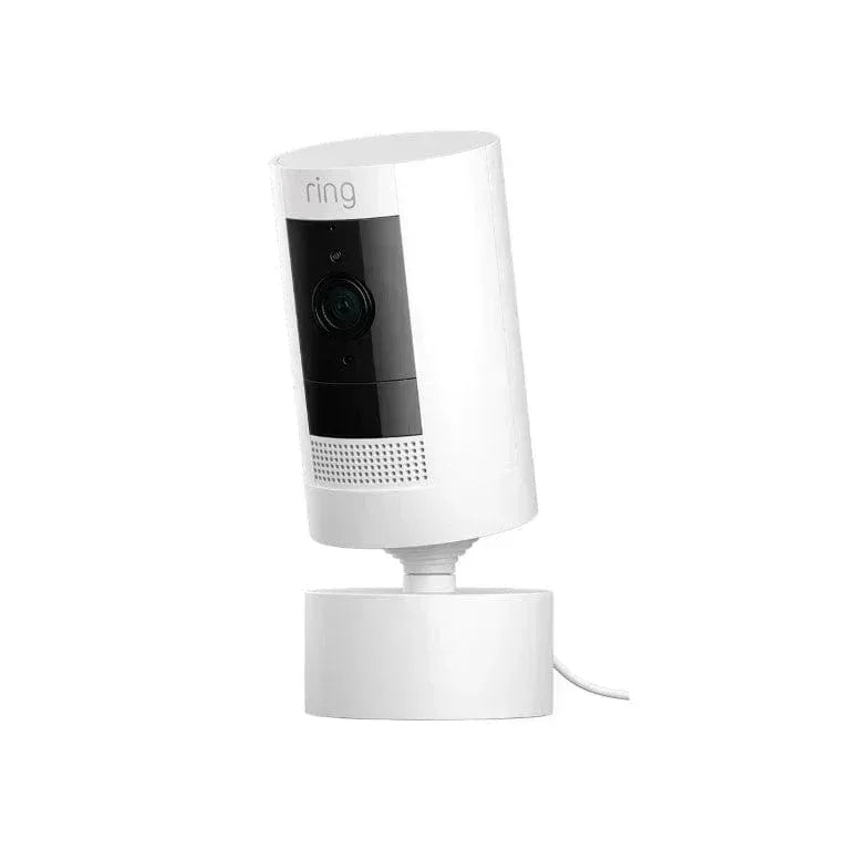 RING - STICK UP CAM PAN-TILT MOUNT - WHITE - Guards On Duty Shop & Security Guards