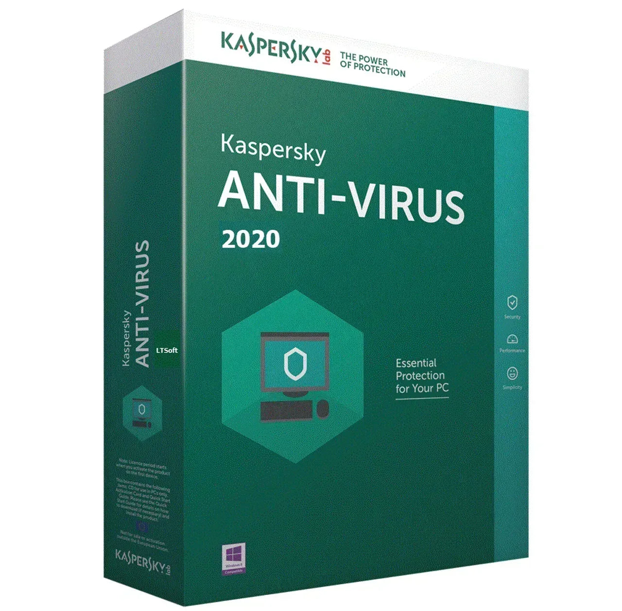 KASPERSKY ANTIVIRUS 2020+ 3+1 DEVICE 1 YEAR RETAIL - Guards On Duty Shop & Security Guards