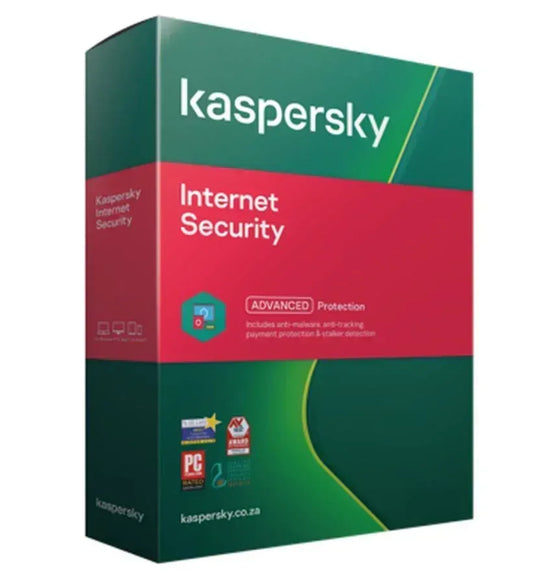 KASPERSKY INTERNET SECURITY 2020+ 1+1 DEVICE 1 YEAR DVD - Guards On Duty Shop & Security Guards