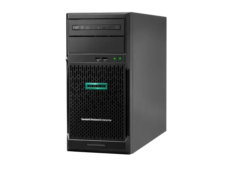 HP PROLIANT ML30 GEN10 PLUS E-2314 2.8GHZ 4-CORE 1P 16GB-U 4LFF-NHP 350W PS SERVER - Guards On Duty Shop & Security Guards