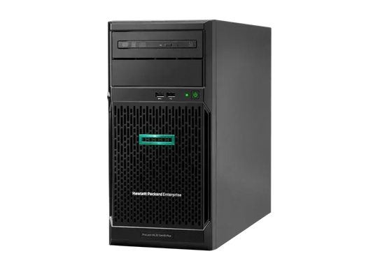HP PROLIANT ML30 GEN10 PLUS E-2314 2.8GHZ 4-CORE 1P 16GB-U 4LFF-NHP 350W PS SERVER - Guards On Duty Shop & Security Guards
