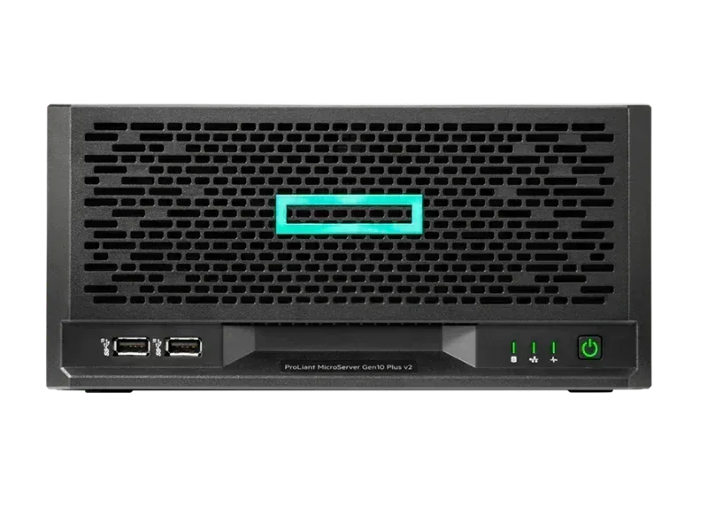 HP PROLIANT MICROSERVER GEN10 PLUS V2 E-2314 4-CORE VROC 4LFF-NHP 1TB 180W EXTERNAL PS SERVER - Guards On Duty Shop & Security Guards