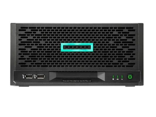 HP PROLIANT MICROSERVER GEN10 PLUS V2 E-2314 4-CORE VROC 4LFF-NHP 1TB 180W EXTERNAL PS SERVER - Guards On Duty Shop & Security Guards