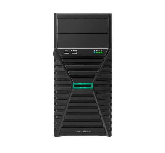 HPE PROLIANT ML30 GEN11 E-2436 2.9GHZ 4-CORE 1P 16GB-U 8SFF-HP 800W PS SERVER - Guards On Duty Shop & Security Guards