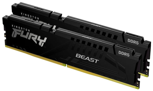KINGSTON 64GB 5200MT/S DDR5 CL36 DIMM (KIT OF 2) FURY BEAST BLACK EXPO - Guards On Duty Shop & Security Guards
