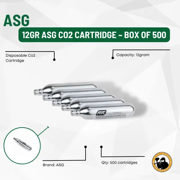 Y-CO2 Cartridges  500 - Guards On Duty Shop