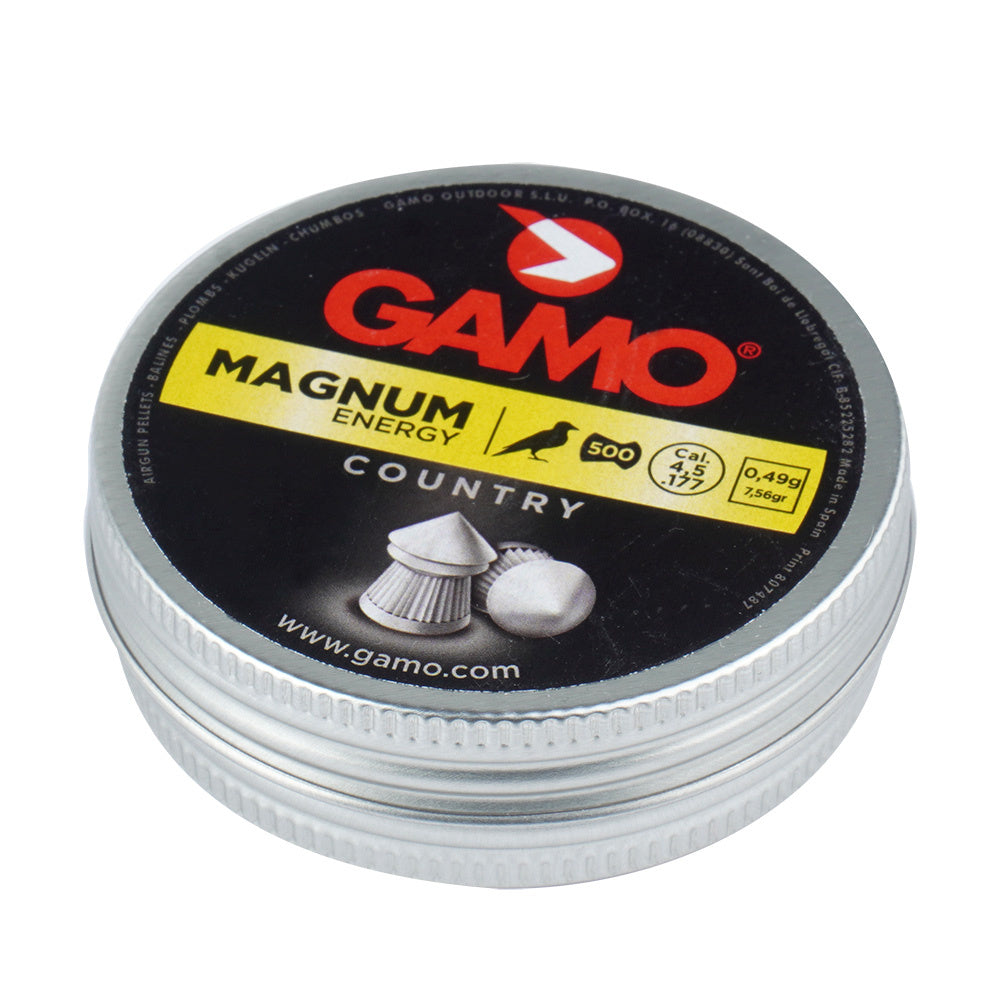 Gamo 4.5mm Magnum Pellets – 500 Pack Bulk Buy X 10 Tins - Guards On Duty Shop