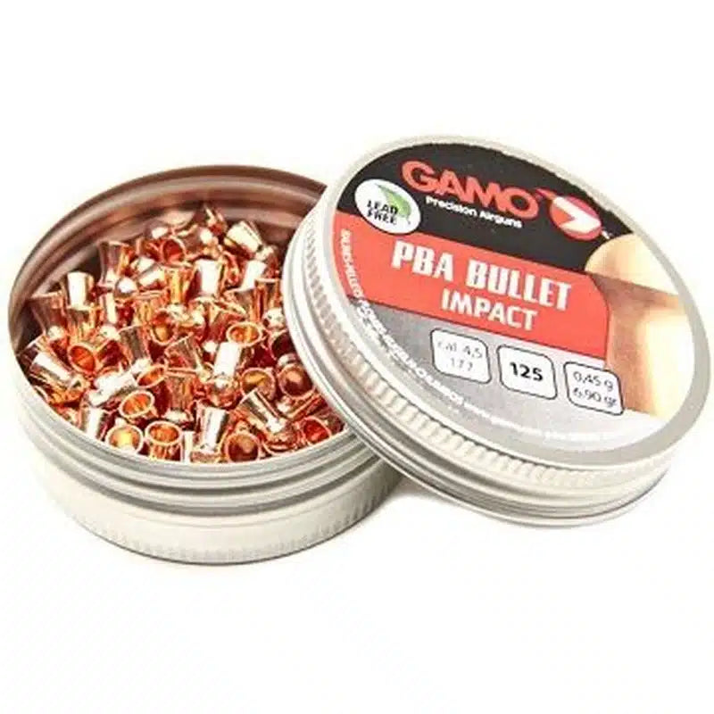 Gamo PBA Bullet Pellets – 4.5mm (Pack of 125) - Guards On Duty Shop