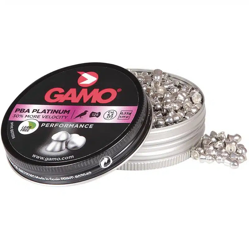 Gamo PBA Platinum Pellets – 4.5mm (Pack of 125) - Guards On Duty Shop