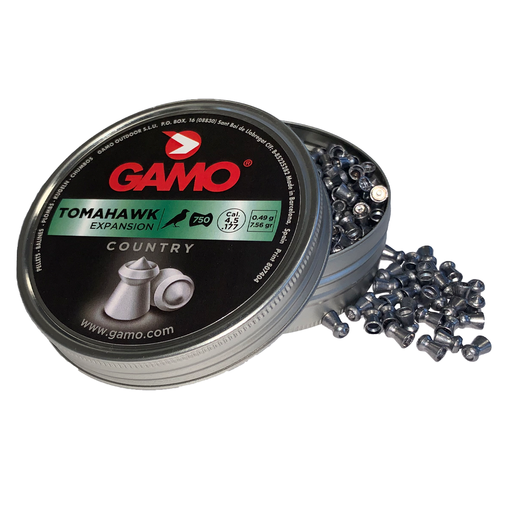 Gamo Tomahawk Pellets – 4.5mm (Pack of 750) - Guards On Duty Shop