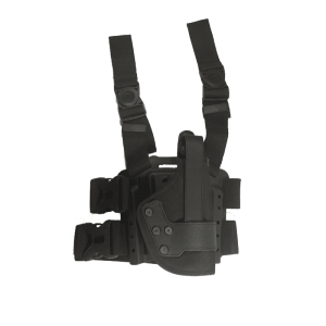 Duty Leg Holster Right or Left Hand - Polyester Outer Nylon Inner Water Resistant
