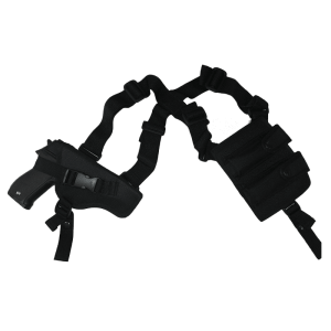 Canvas Shoulder Holster Right or Left Hand with 2 Mag Pouches