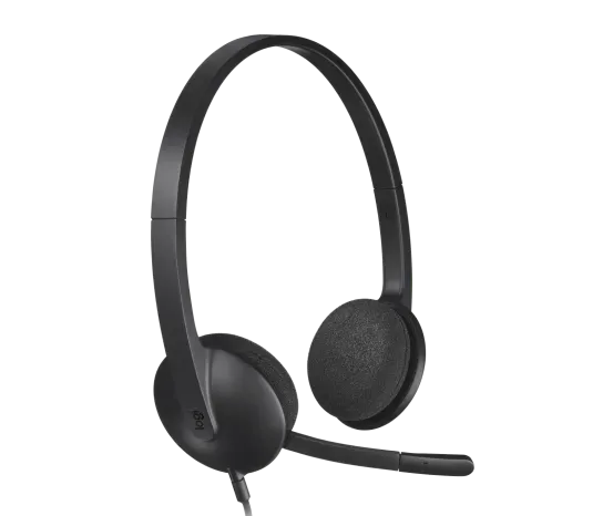 Logitech H340 USB Headset with Noise Cancelling Mic