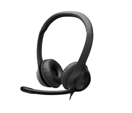 Logitech H390 USB Computer Headset - USB- HYBRID ONLY