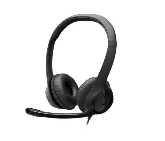 Logitech H390 USB Computer Headset - USB- HYBRID ONLY