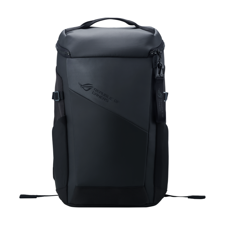 ASUS BP2701 ROG Backpack|Up to 17 inch|Water repellent anti scratch leatherette|Polyurethane|Water resistant zippers|Black