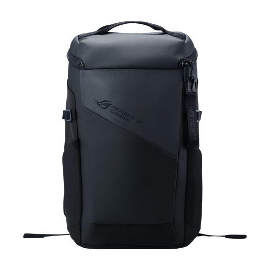 ASUS BP2701 ROG Backpack|Up to 17 inch|Water repellent anti scratch leatherette|Polyurethane|Water resistant zippers|Black
