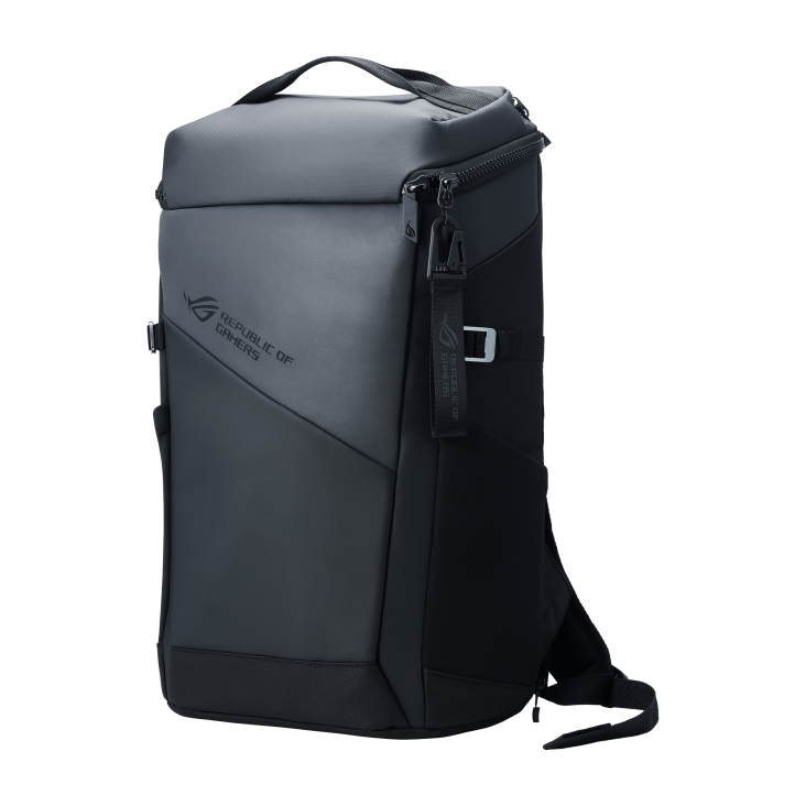 ASUS BP2701 ROG Backpack|Up to 17 inch|Water repellent anti scratch leatherette|Polyurethane|Water resistant zippers|Black