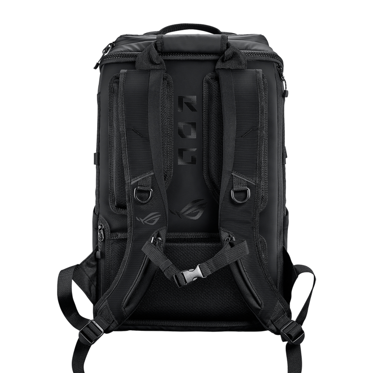 ASUS BP2701 ROG Backpack|Up to 17 inch|Water repellent anti scratch leatherette|Polyurethane|Water resistant zippers|Black