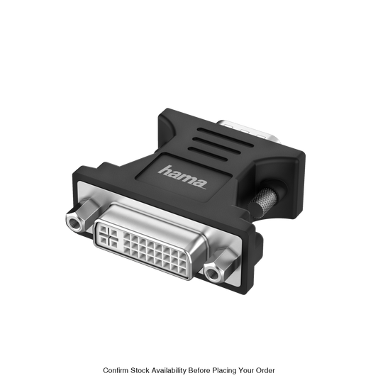 HAMA VIDEO ADAPTER VGA PLUG TO DVI SOCKET FHD - Guards On Duty Shop